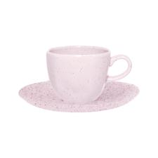 Jogo de Jantar Ch� 30 Pe�as Porcelana Oxford Ryo Pink Sand: Caribe