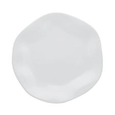 Jogo de 6 Pratos Rasos Oxford Ryo White 27,5cm Porcelana