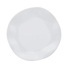 Jogo de 6 Pratos Fundos Oxford Ryo White 22,5cm Porcelana