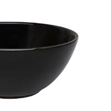 Tigela de Cer�mica Oxford Daily Preto 600ml