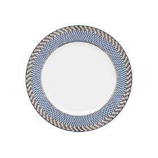 Jogo de Jantar Ch� 30 Pe�as Porcelana Oxford Flamingo Op Art: Ouro