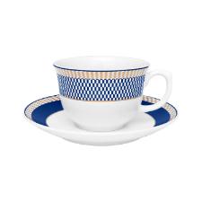Jogo de Jantar Ch� 30 Pe�as Porcelana Oxford Flamingo Op Art: Ouro