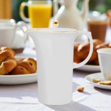 Bule Oxford Sofia em porcelana com friso ouro 1,2 Litro: Eleg�ncia e charme para servir