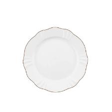 Jogo de Jantar Ch� Caf� 42 P�s Porcelana Oxford Soleil Vict�ria Ouro