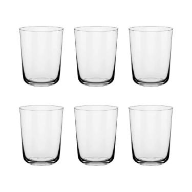 Jogo 6 Copos Cristal Oxford Ginga �gua 445 Ml: Resistente