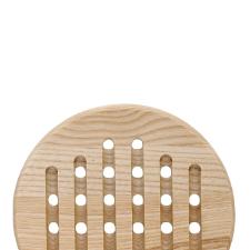 Descanso para Panela de Madeira Oxford Natural 20cm