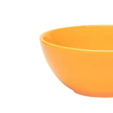 Tigela de Cer�mica Oxford Salada Tropical Laranja 600ml