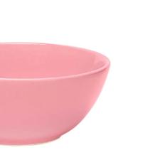 Tigela de Cer�mica Oxford Salada Tropical Rosa 600ml