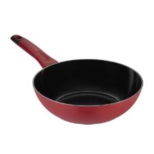 Panela Wok Antiaderente Oxford Everyday Vermelha 28cm para Indu��o