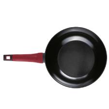 Panela Wok Antiaderente Oxford Everyday Vermelha 28cm para Indu��o