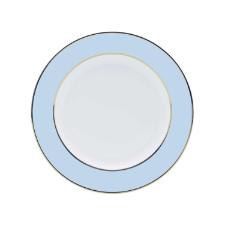Jogo de Jantar Ch� 30 Pe�as Porcelana Oxford Flamingo Classic Azul: Ouro
