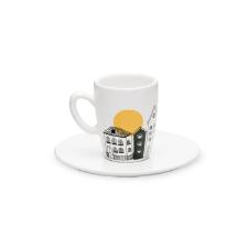Jogo 4 X�caras Caf� Expresso Porcelana Oxford City 75 Ml: Urbano