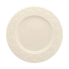 Jogo de Jantar Ch� 30 P�s Cer�mica Oxford Mendi Marfim Relevo