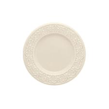 Jogo de Jantar Ch� 30 P�s Cer�mica Oxford Mendi Marfim Relevo