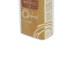 Pote Herm�tico de Acr�lico Retangular Oxford White 1,2L