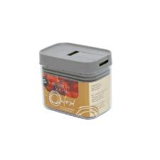Pote Herm�tico de Acr�lico Retangular Oxford Grey 500ml