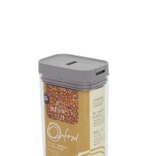 Pote Herm�tico de Acr�lico Retangular Oxford Grey 1,2L