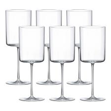 Jogo de 6 Ta�as de Cristal para �gua Oxford Minimal Classic 420ml