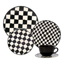 Jogo de Jantar Ch� 30 Pe�as Cer�mica Oxford Unni Damas: Atitude