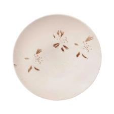 Jogo 6 Pratos Fundos Cer�mica Oxford Unni Orqu�dea 20,5 Cm: Floral