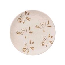 Jogo 6 Pratos Sobremesa Cer�mica Oxford Unni Orqu�dea 20 Cm: Floral