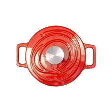 Ca�arola de Ferro Fundido Esmaltado Oxford Aroma Vermelha 18cm Para Fog�o Indu��o