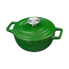 Ca�arola de Ferro Fundido Esmaltado Oxford Aroma Verde 22cm Para Fog�o Indu��o
