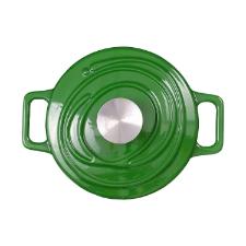 Ca�arola de Ferro Fundido Esmaltado Oxford Aroma Verde 22cm Para Fog�o Indu��o