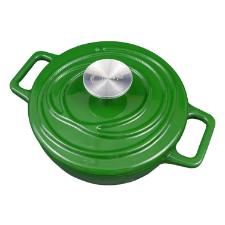 Ca�arola de Ferro Fundido Esmaltado Oxford Aroma Verde 24cm Para Fog�o Indu��o