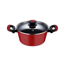 Ca�arola Antiaderente Oxford Everyday Vermelha 20cm Alum�nio com Tampa