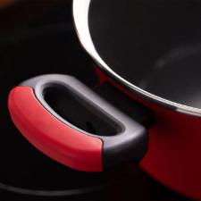 Ca�arola Antiaderente Oxford Everyday Vermelha 20cm Alum�nio com Tampa