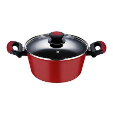 Ca�arola Antiaderente Oxford Everyday Vermelha 22cm Alum�nio com Tampa