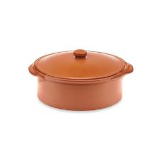 Ca�arola para Servir Feijoada Oxford Cer�mica Artesanal 28cm Terracota