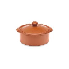 Ca�arola para Servir Feijoada Oxford Cer�mica Artesanal 23,5cm Terracota