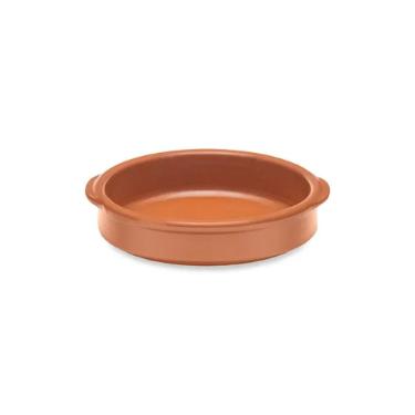 Tigela para Servir Feijoada Oxford Cer�mica Artesanal 19cm Terracota