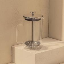 Cafeteira Francesa Vidro Parede Dupla 1L Oxford: Sabor Intenso