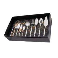 Faqueiro A�o Inox Premium 65 Pe�as Oxford Noronha: Design Ondulado