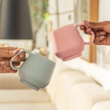 Caneca Oxford Chubby Tutti-Frutti 330ml de Cer�mica Empilh�vel