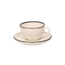 Jogo 6 X�caras Ch� Cer�mica Oxford Flat Duna 200 Ml: Minimalista