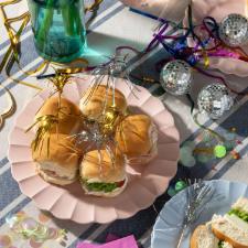 Jogo 6 Pratos Rasos Porcelana Oxford Flora D�lia 27,5 Cm: Rosa Suave