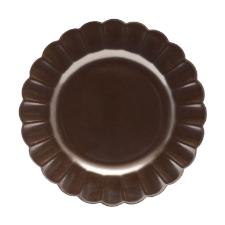 Jogo de Jantar Ch� 30 P�s Porcelana Oxford Flora Anis: Marrom Metalizado