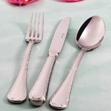 Faqueiro em prata com estojo Saint James Croise 101 pe�as: Requinte e design cl�ssico para sua mesa