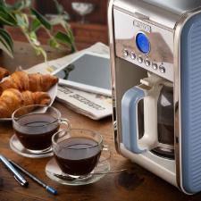 Cafeteira de Filtro Ariete 1342 Vintage Azul: O Charme Retr� com Programa��o LCD e Jarra de Vidro 220V