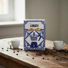 Cafeteira Italiana Bialetti Moka Express 6 X�caras: Edi��o Especial Dolce & Gabbana Blu Mediterraneo