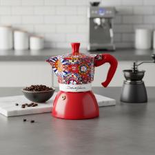 Cafeteira Bialetti Moka Induction 4 X�caras: Edi��o Especial Dolce & Gabbana Carretto Siciliano