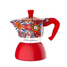 Cafeteira Bialetti Moka Induction 4 X�caras: Edi��o Especial Dolce & Gabbana Carretto Siciliano