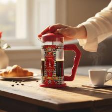 Cafeteira Francesa Bialetti French Press 350ml: Edi��o Especial Dolce & Gabbana Carretto Siciliano