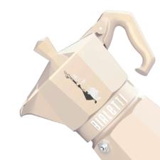 Cafeteira Italiana Bialetti Moka Express 6 X�caras: Edi��o Exclusive Areia com Design Italiano