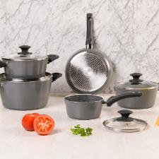 Frigideira Brinox Optima 24cm 1,8 litro com revestimento cer�mico stone, alum�nio 4,5mm e indu��o, PFOA free