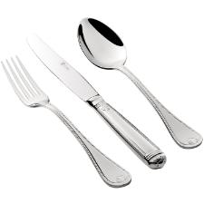 Faqueiro em a�o inox Saint James P�rola 130 pe�as: Requinte e sofistica��o para sua mesa